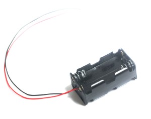 4 AA Battery Holder with Wire Leads