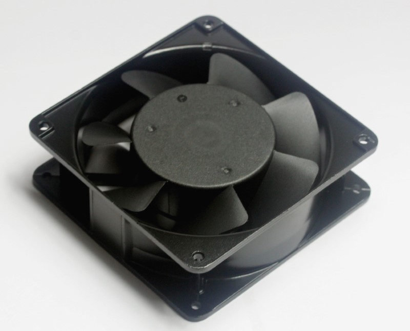 Bottom View of a 220V Cooling Fan