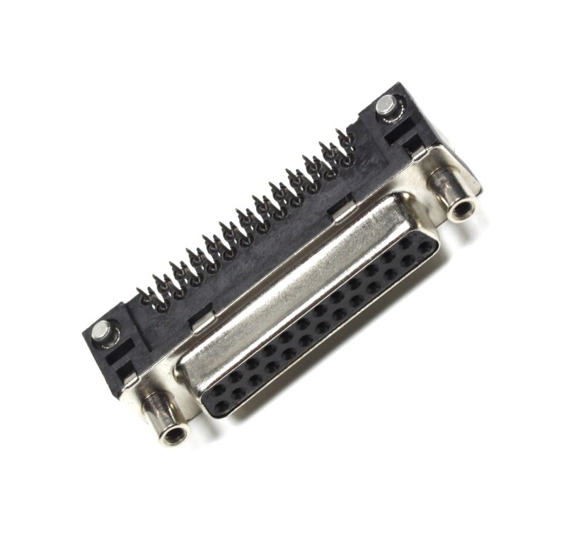 DB25 Female End Connector For PCB