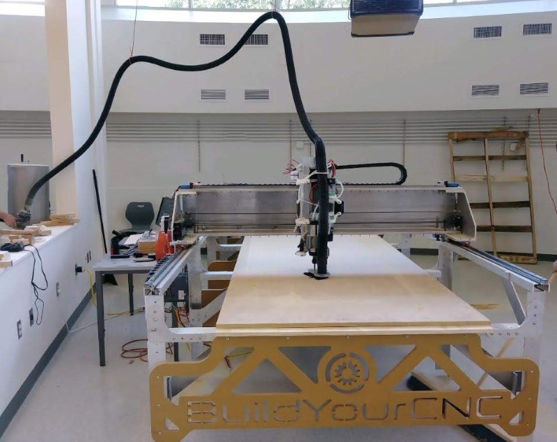 BuildYourCNC - The Pro - METAL 4x8, CNC Router