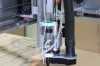 Fabricator Pro CNC Router closeup of the z-axis an CO2 laser attached