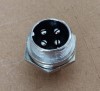 round male panel end connector 12mm main image