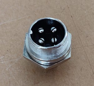 round male panel end connector 12mm main image