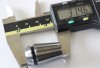 3/8 ER20 Collet shown measured length-wise in a caliper. The caliper reads 31.46 mm. 