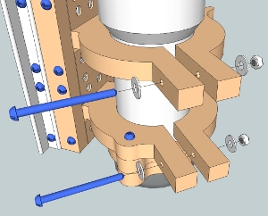 blackToe/blackFoot CNC Machine Kit Z-axis Assembly Step 14: 