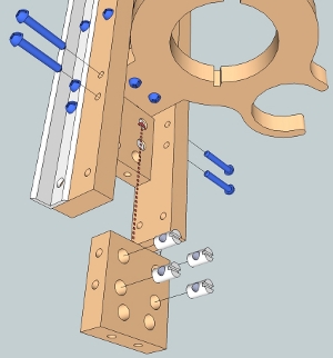 blackToe/blackFoot CNC Machine Kit Z-axis Assembly Step 6: 