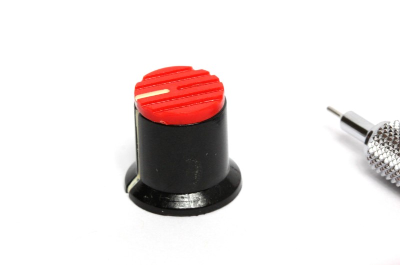 Small red knob for potentiometer 