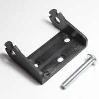 Cable carrier end mounting bracket for the 2
