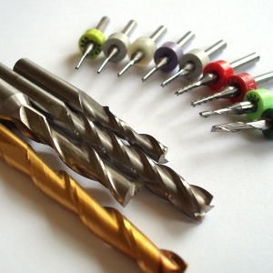 A Variety Of End Mills