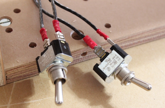 Connect Laser Power and CNC Toggle Switches