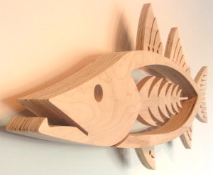 Mark Gottschalk's wooden fish